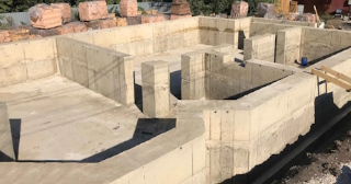 Фундамент с цокольным этажом под ключ заказать в Ленинске-Кузнецком - фундамент цокольный этаж под ключ цена от 7149 руб за м2